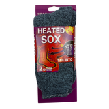 Ladies Heated Thermal Socks - Pack of 3 - AT291