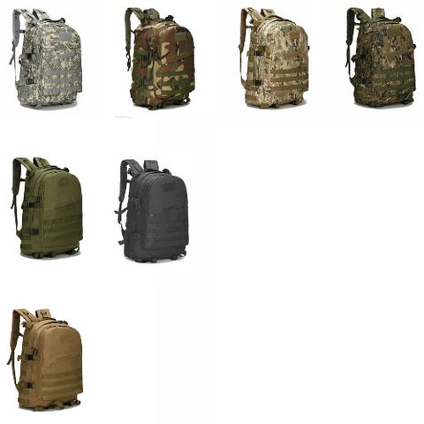 40L 3D Bag - Molle Tactical Backpack