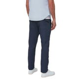 Mens Straight Fit Linen Blend Trousers