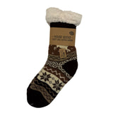 Kids Thermal Sherpa Lined Socks - AT294