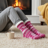 Kids Thermal Sherpa Lined Socks - AT294