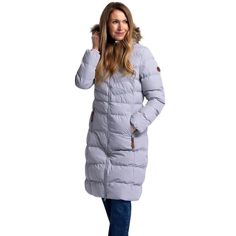 Ladies Trespass Audrey Padded Long Length Jacket