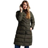 Ladies Trespass Audrey Padded Long Length Jacket