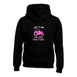 Girls Tractor Hoodie - CL007