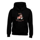 Girls Tractor Hoodie CL005