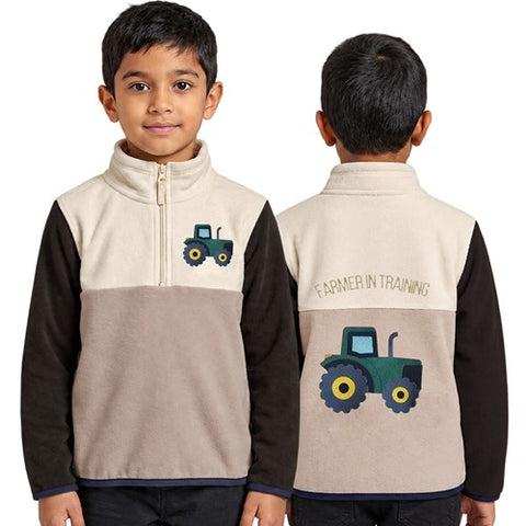 Kids Country Life Contrast Pullover - KCL26