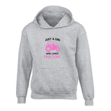 Girls Tractor Hoodie - CL007