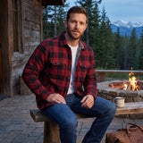 Men's Tibetan Fur Shirt - Clearance Deal