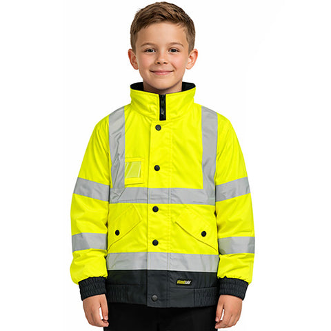 Standsafe Kids Hi-Vis Bomber Jacket