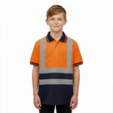 Standsafe Kids Hi-Vis Polo Top