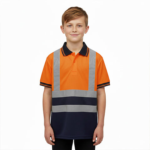 Standsafe Kids Hi-Vis Polo Top