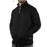 Men Knitted Fleece Lined Cardigan - JP02