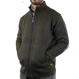 Men Knitted Fleece Lined Cardigan - JP02