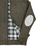 Men Knitted Fleece Lined Cardigan - JP02