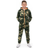 Kids Unisex Woodland Camouflage Onesie
