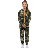 Kids Unisex Woodland Camouflage Onesie