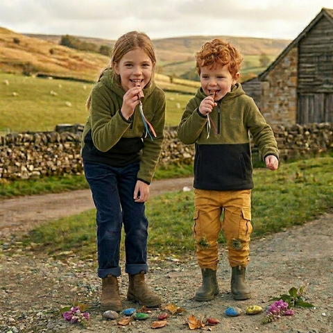 Game Kids Alpine Fleece Smock