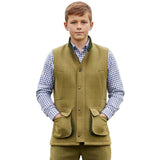 Children's Game Tweed Gilet