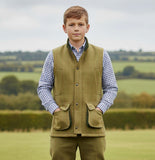 Children's Game Tweed Gilet