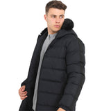 Mens Brave Soul ALTHAM Padded Longline Jacket