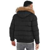Mens Beaumont Padded Parka Coat | Faux Fur Hooded Jacket
