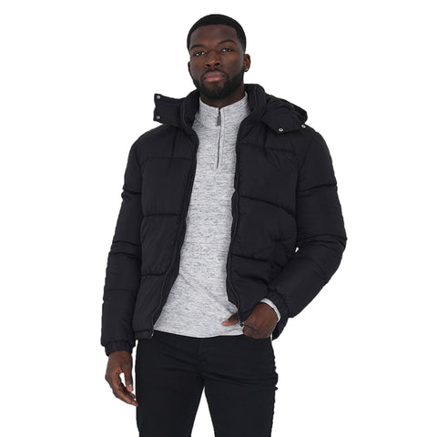 Mens Brave Soul DAVISHOOD Padded Jacket ek Wholesale