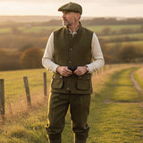 Men's Game Ascot Tweed Gilet