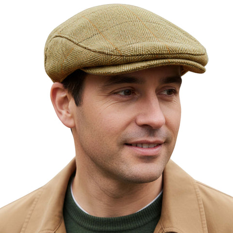 Game Tweed Flat Cap
