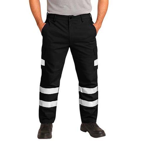 Hi Vis Cargo Work Trousers / Regular - Clearance