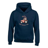 Girls Tractor Hoodie CL005