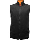 Mens Hi Vis Fleece Lined Reversible Bodywarmer