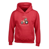 Girls Tractor Hoodie CL005