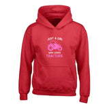 Girls Tractor Hoodie - CL007