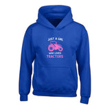 Girls Tractor Hoodie - CL007