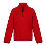 Kids Regatta Microfleece Half Zip Pullover - TRF679