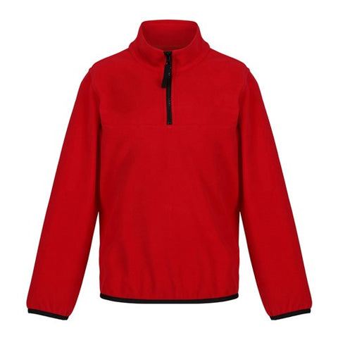 Kids Regatta Microfleece Half Zip Pullover - TRF679
