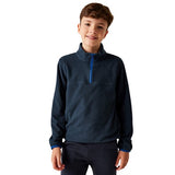Kids Regatta Microfleece Half Zip Pullover - TRF679