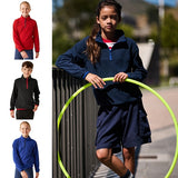 Kids Regatta Microfleece Half Zip Pullover - TRF679