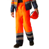 Regatta Hi-Vis Insulated Overtrouser | Waterproof - TRJ523R