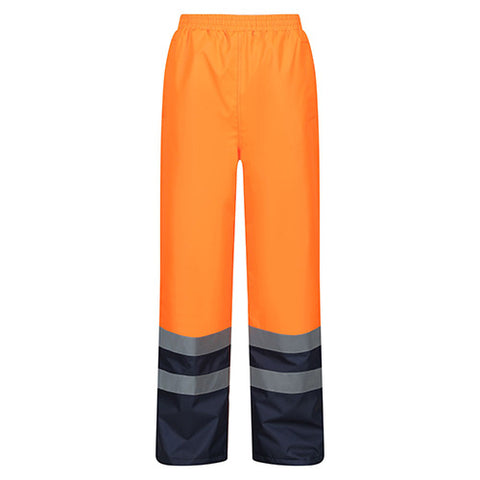 Regatta Hi-Vis Insulated Overtrouser | Waterproof - TRJ523R