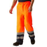 Regatta Hi-Vis Insulated Overtrouser | Waterproof - TRJ523R