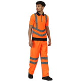 Hi-Vis Pro Two-Tone Wicking Polo Shirt | TRS189 Workwear Top