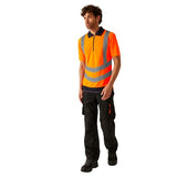 Hi-Vis Pro Two-Tone Wicking Polo Shirt | TRS189 Workwear Top