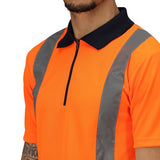Hi-Vis Pro Two-Tone Wicking Polo Shirt | TRS189 Workwear Top