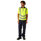Hi-Vis Pro Two-Tone Wicking Polo Shirt | TRS189 Workwear Top
