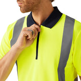 Hi-Vis Pro Two-Tone Wicking Polo Shirt | TRS189 Workwear Top
