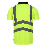Hi-Vis Pro Two-Tone Wicking Polo Shirt | TRS189 Workwear Top