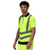 Hi-Vis Pro Two-Tone Wicking Polo Shirt | TRS189 Workwear Top