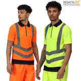 Hi-Vis Pro Two-Tone Wicking Polo Shirt | TRS189 Workwear Top