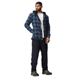 Mens Fleece Lined Check Shirt TRS205